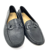 G.H. Bass Reese Black Leather Driving Loafers Size 7M, NWOB - $1,594.36 MXN