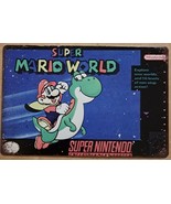 Super Nintendo Super Mario World metal hanging wall sign - £18.94 GBP