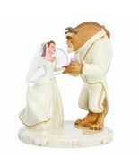 Lenox Disney Belle&#39;s Wedding Dreams Figurine Cake Topper Beauty &amp; The Be... - $426.77 CAD