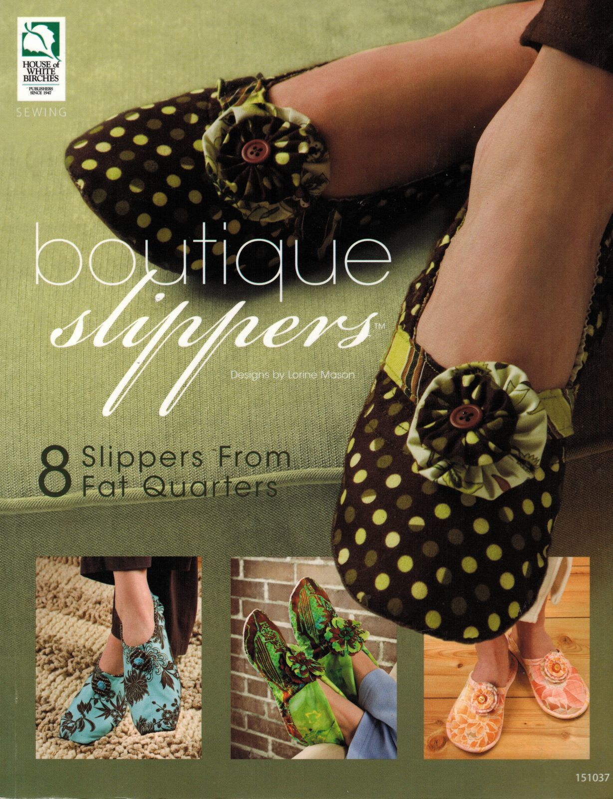 8 Fat Quarters Boutique Ballet Espadrille Slipper Tote Full Size Sew Pattern S-L - $13.99