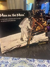 Man On The Moon A Picture Chronology Of Man In Space Collectors&#39; Edition 1969 69 - £15.82 GBP