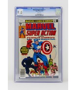 Marvel Comics 1977 Marvel Super Action Captain America #1 CGC 9.0 Very F... - $170.94 CAD