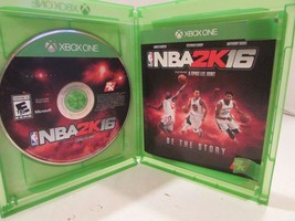 Xbox One Nba 2K16 (Microsoft Xbox One, 2015) Disc &amp; Case No Manual - £6.17 GBP