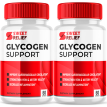 (2 Pack) Sweet Relief Glycogen Support Capsules, Sweet Relief (120 Capsules) - £57.29 GBP