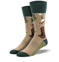 Cowboy Boots Deserted Socks (Adult Large) - £7.16 GBP