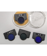 Lot of 4 Olympus Filters for BH2 BHSP Microscopes - LBD KB &amp; Polarizer? - $158.39