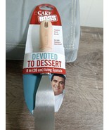 Cake Boss Wooden Tools and Gadgets 8-Inch Stainless Steel Icing Spatula - $430.50 MXN
