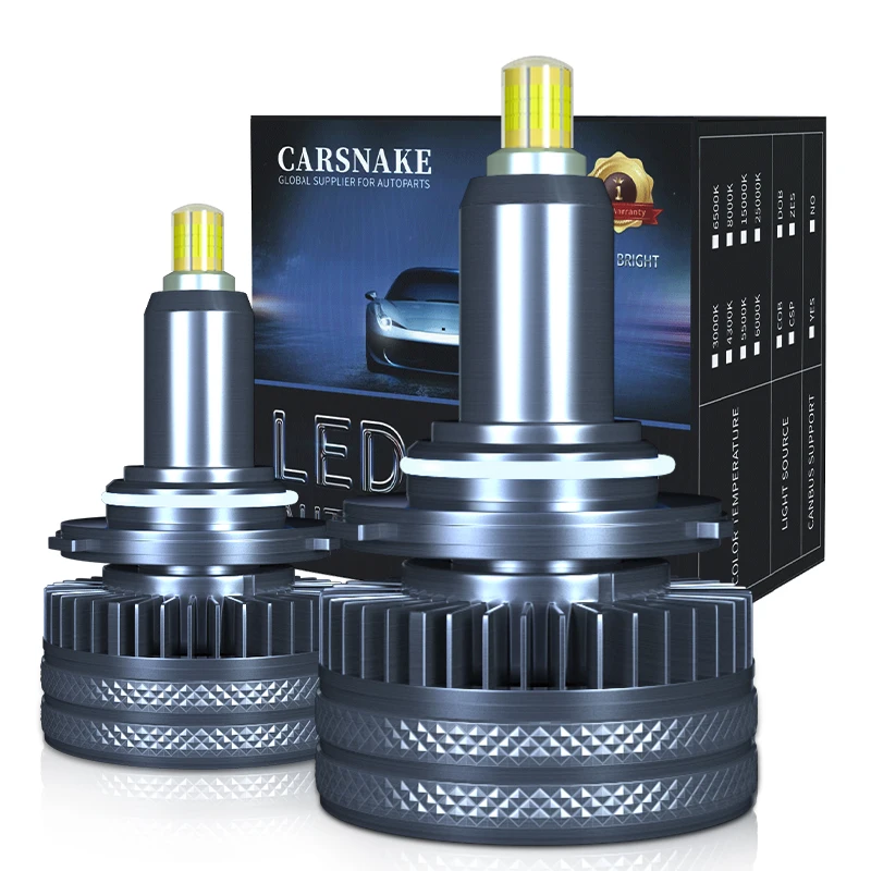 Carsnake 360 LED 9005 HB3 Headlgiht Bulbs 30000Lm 80W H1 H7 H8 H9 H11 Car - £20.59 GBP+