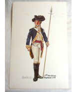 Vintage Donald Calvin Cook Colored Print 3rd New Jersey Regiment 1776 4-e - $24.74