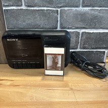Sony Cassette Personal Tape Player Recorder TCM-818 WORKS With Power Cor... - $26.72