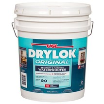 Drylok 27515 Masonry Latex Base Waterproofing Paint, 5 Gallon, White - £117.91 GBP