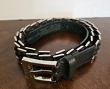 Harley Davidson Metal &amp; Leather Link Belt  #97643-06VW (Large) - $38.69