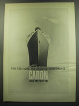 1949 Caron Perfumes Ad - New creations are arriving from France - $18.49