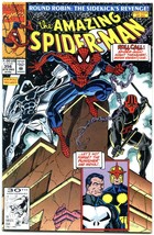 Amazing SPIDER-MAN #356 1991-MARVEL COMICS-PUNISHER VF/NM - £14.97 GBP