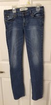 Abercrombie &amp; Fitch Denim Slim Jeans Girls Size 16 Slim - $15.78