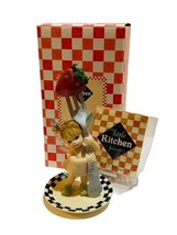My Little Kitchen Fairies figurine Enesco fairy Box NIB Dinner Fork strawberry - £75.16 GBP