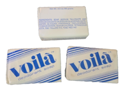 Voila Deodorant Soap 3.5 Oz Bars X 3 Made In Usa! - $8.48