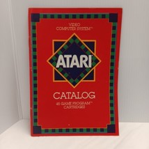 Atari 2600 Booklet Catalog 49 Game Program Cartridges Space Station - $6.79