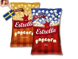 Estrella Popcorn Mix Pack (2 Bags)  Original Salted &amp; Cheddar  65g (2.29oz) - $11.92