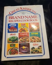 GREAT AMERICAN BRAND NAMES RECIPES COOKBOOK ,1989 VINTAGE - £14.89 GBP