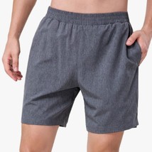 Hebelala Mens Running Shorts with Pockets, Quick Dry &amp; Breathable Workout Casual - £13.82 GBP