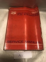 1993 Chevy Light Duty Truck Fuel & Emissions Factory Service Manual ST336-93 USA - $9.90