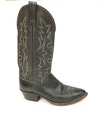 Dan Post Black Leather Cowboy Boots 16925 Men&#39;s Size 9 D - $59.35