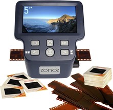 Zonoz Fs-5 Digital Film &amp; Slide Scanner - Converts 35Mm, 126, 110, Super 8 &amp; 8Mm - £112.98 GBP