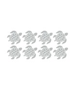 8 Sea Turtles - Etched Glass Decals - For Shower Doors, Windows and More - $25.74
