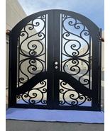 Privacy gate for side courtyard | Steel gate | Pedestrian iron gate - $2,299.00