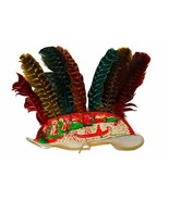 Cowboy Western Toy hat War Bonnet Head Dress Brave Chief Native Feather ... - £97.47 GBP