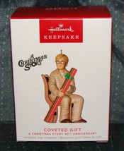 Hallmark 2023 A Christmas Story 40th Anniversary Ornament Coveted Gift Ralphie - £35.22 GBP