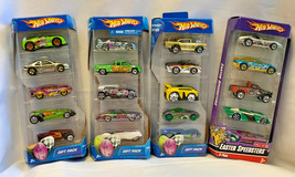 Hot Wheels Lot of 4 Easter 5 Car Gift Packs Speedsters Eggs-Treme NIB Ve... - $39.95