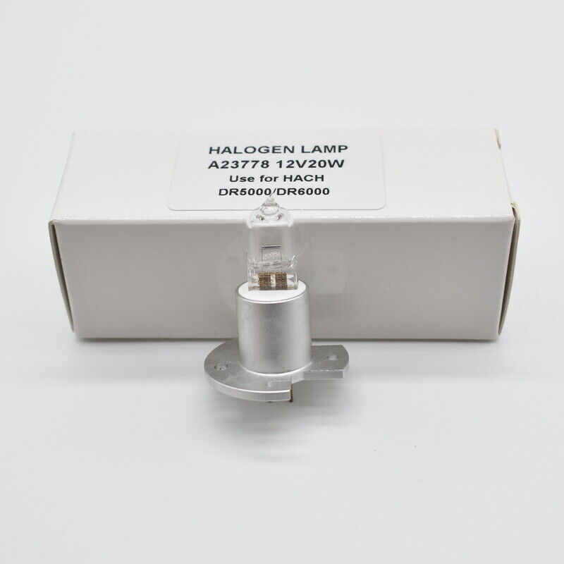 1PC A23778 12V 20W Halogen Lamp Bulb For HACH DR5000 DR6000 Spectrophoto... - $205.18