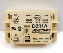 Heatcraft FTC5-EH03 Fan timer ICP Heil HQ 1065188 HC used #D241A - $129.97