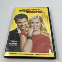 When In Rome DVD Kristen Bell Josh Duhamel - £5.24 GBP