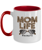 Mom Mugs Mom Life Red-2T-Mug - £14.34 GBP