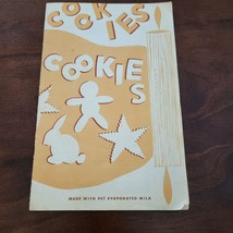 Vintage Cookbook Cookies Made With PET Evaporated Milk 1959 Baking Recipe Book - £7.80 GBP