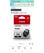Cannon  240 Black Ink &amp; 241 Cartridges # 603 - $54.16 CAD