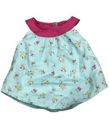 Bitty Baby American Girl 2011 Starter Set 15&quot; Doll Dress Aqua &amp; Pink - $14.40