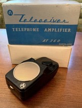 1960’s Teleceiver Telephone Amplifier Amami AT360 with Box &amp; Instructions  - £15.50 GBP