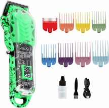 Professional Hair Clippers For Men, Cordless Barber Clippers For Hair Cu... - $614.23 MXN