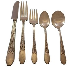 Elegance by International Sterling Silver Flatware Set Service 30 Pcs Grille - £1,147.47 GBP