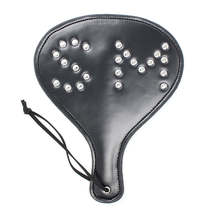 Faux Leather Spanking Paddle with &#39;SM&#39; Motif - £15.71 GBP