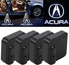 4x Acura Logo Wireless Car Door Welcome Laser Projector Shadow LED Light Emblem - £30.73 GBP