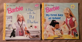 Lot Of 2 Special Edition Barbie Golden Books Career My Feelings Series 1990s Pb - £8.96 GBP