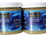 2 Pack RE Fresh Scalp Care Exfoliating Scrub Sea Mineral Cleanse 8.8oz - $21.99