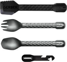 Gerber Gear 31-003463N Compleat Camping Utensils Cooking Tool Set, Onyx - £34.36 GBP