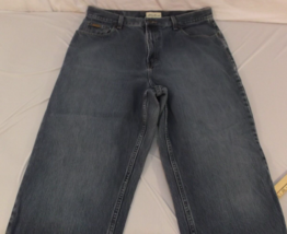 EDDIE BAUER AUTHENTIC DENIM BLUE JEAN WASH FADE MEN'S REGULAR FIT PANTS ... - $19.70