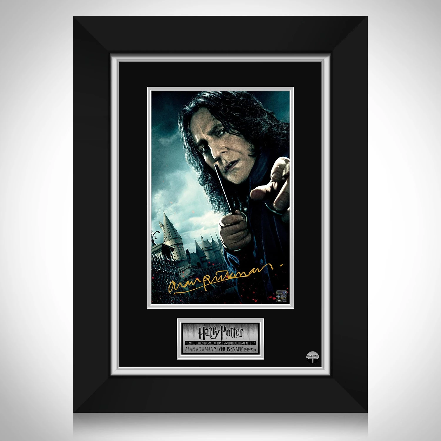 Harry Potter Severus Snape Photo Limited Signature Edition Custom Frame - £164.65 GBP